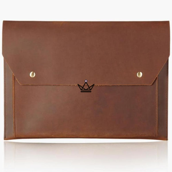 Housse en cuir pour MacBook - PRESTON Edition - ["Housse PC"] - Housse Macbook - Cadeau, Noël, Anniversaire, Original, Fête des pères, fête des mères - Atelier Atypique