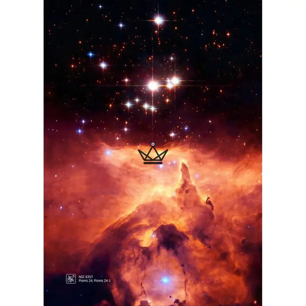 Affiche nébuleuse et galaxie sur toile, 17 visuels - NEBULA