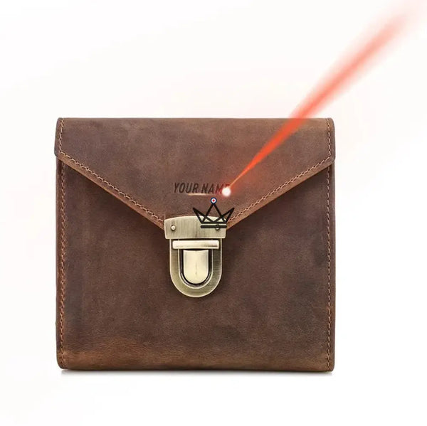 Étui à cartes à jouer cuir véritable personnalisable — VOYAGEUR Cards