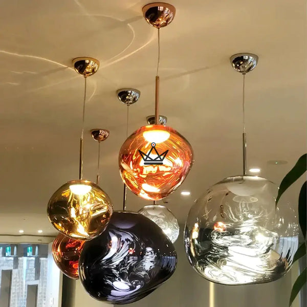 Lustre suspension Luminaire - Melt -  - luminaire - Cadeau, Noël, Anniversaire, Original - Atelier Atypique