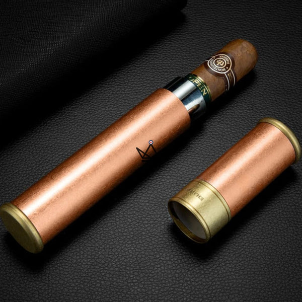 Coffret du Cigare de luxe 10 pièces - Majestic -  - Briquet Out - Cadeau, Noël, Anniversaire, Original - Atelier Atypique