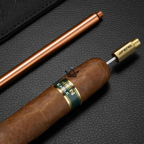 Coffret du Cigare de luxe 10 pièces - Majestic -  - Briquet Out - Cadeau, Noël, Anniversaire, Original - Atelier Atypique
