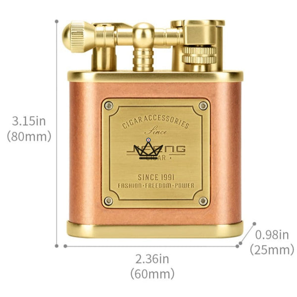 Coffret du Cigare de luxe 10 pièces - Majestic -  - Briquet Out - Cadeau, Noël, Anniversaire, Original - Atelier Atypique