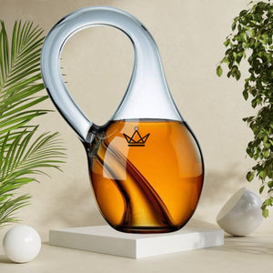 Bouteille de Klein en verre soufflé, objet mathématique - TOPOS - ["maj-filtre","Objets Scientifiques"] - Objets Scientifiques - Cadeau, Noël, Anniversaire, Original, Fête des pères, fête des mères - Atelier Atypique