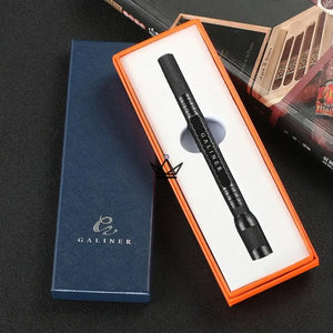 Draw — Outil Tirage Cigare 2-en-1, Poinçon & Aiguille Acier Inox, Noir ou Argent | Écrin Collection Inclus - ["maj-filtre"] - Coupe Cigare Out - Cadeau, Noël, Anniversaire, Original, Fête des pères, fête des mères - Atelier Atypique