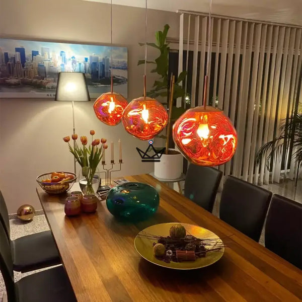 Lustre suspension Luminaire - Melt -  - luminaire - Cadeau, Noël, Anniversaire, Original - Atelier Atypique