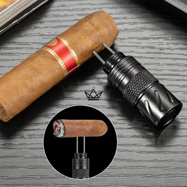 Perce-cigare porte-clés 3-en-1 avec aiguille cachée — VIGIE – 8/20