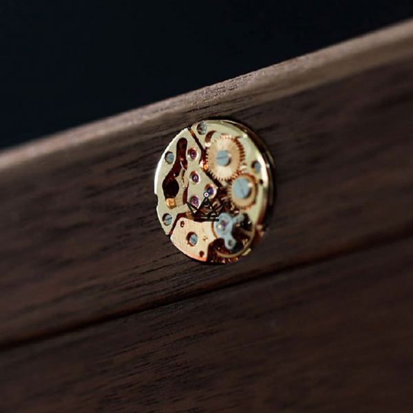 Coffret de rangement pour montre de luxe - Custodia Temporum -  - Remontoirs - Cadeau, Noël, Anniversaire, Original - Atelier Atypique