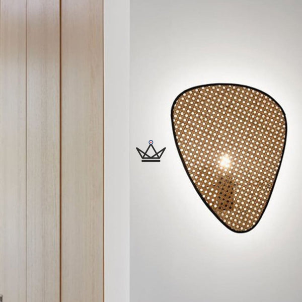 Lustre suspension Luminaire - Screen Rotin -  - luminaire - Cadeau, Noël, Anniversaire, Original - Atelier Atypique