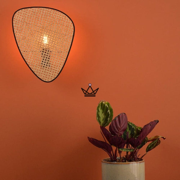 Lustre suspension Luminaire - Screen Rotin -  - luminaire - Cadeau, Noël, Anniversaire, Original - Atelier Atypique