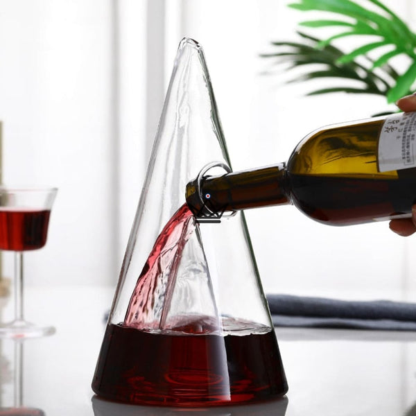 Carafe à vin / décanteur  Pyramide - YUCATAN -  - carafe à decanter - Cadeau, Noël, Anniversaire, Original - Atelier Atypique