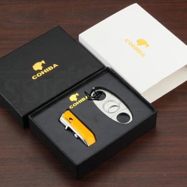 Pack Briquet et Coupe-Cigare COHIBA - HOUDINI - Atelier Atypique