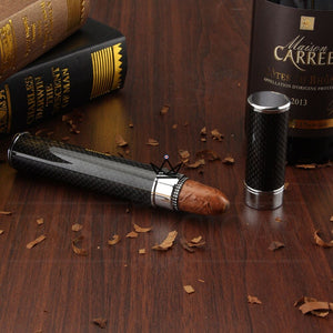 Tube à cigare - Aurora Carbonica -  - etui cigare - Cadeau, Noël, Anniversaire, Original - Atelier Atypique