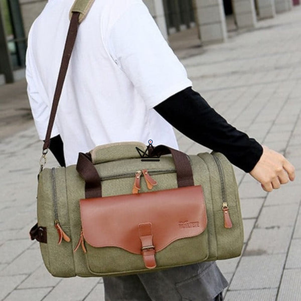 Sac de voyage vintage - Jordan -  - Sac de voyage Weekender - Cadeau, Noël, Anniversaire, Original - Atelier Atypique