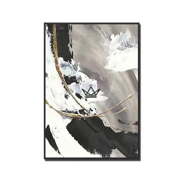 Peinture à l'huile sur toile XXL - Échos Chromatiques -  - toile - Cadeau, Noël, Anniversaire, Original - Atelier Atypique