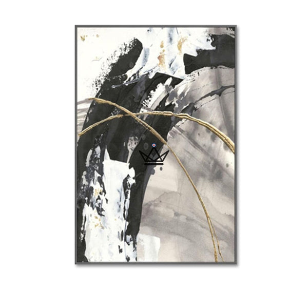 Peinture à l'huile sur toile XXL - Échos Chromatiques -  - toile - Cadeau, Noël, Anniversaire, Original - Atelier Atypique