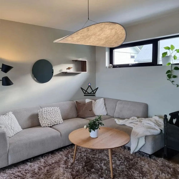 Lustre suspension - Tyvek Tense -  - luminaire - Cadeau, Noël, Anniversaire, Original - Atelier Atypique