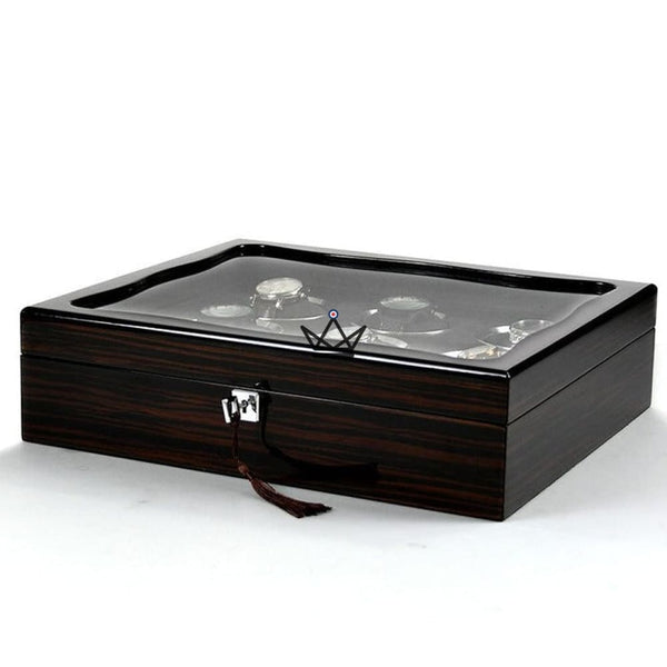 Coffret de rangement pour montre de luxe - Luxuria Temporum -  - Remontoirs - Cadeau, Noël, Anniversaire, Original - Atelier Atypique