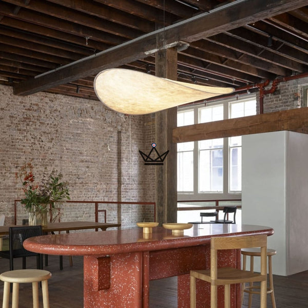 Lustre suspension - Tyvek Tense -  - luminaire - Cadeau, Noël, Anniversaire, Original - Atelier Atypique