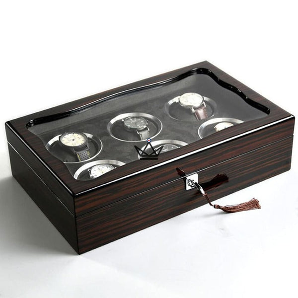 Coffret de rangement pour montre de luxe - Luxuria Temporum -  - Remontoirs - Cadeau, Noël, Anniversaire, Original - Atelier Atypique