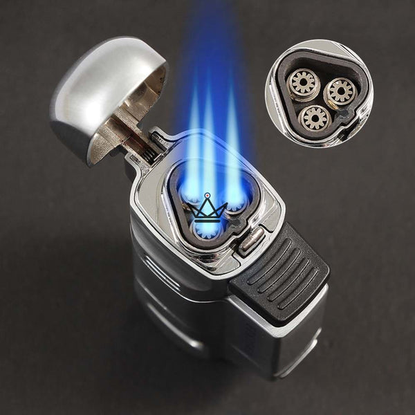 Pack briquet torche et Coupe-cigare - Incendium -  - coffret cigare - Cadeau, Noël, Anniversaire, Original - Atelier Atypique