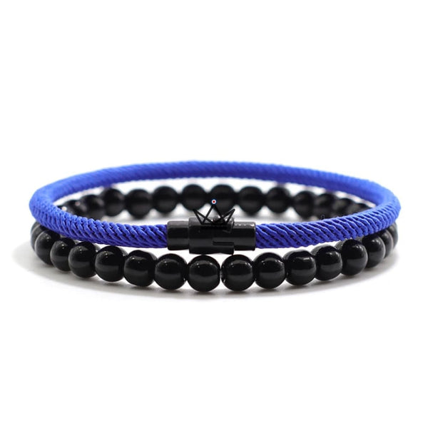 Bracelet minimaliste duo - ELEMENTARY STONE - Atelier Atypique
