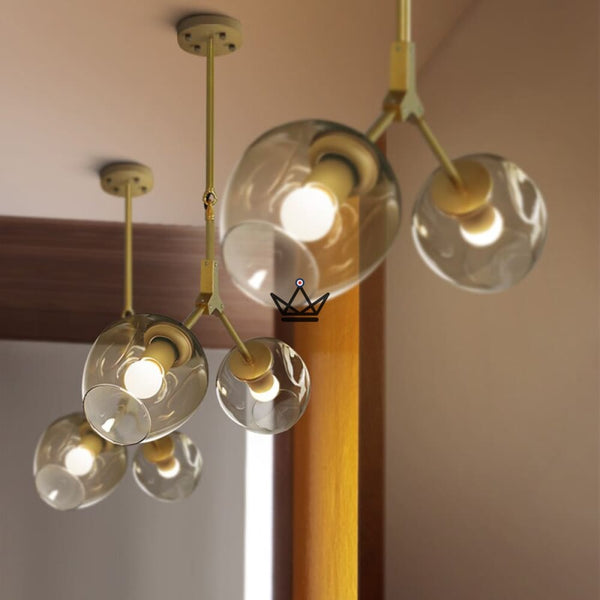 Suspension industriel - Branching Bubble Solo -  - luminaire - Cadeau, Noël, Anniversaire, Original - Atelier Atypique