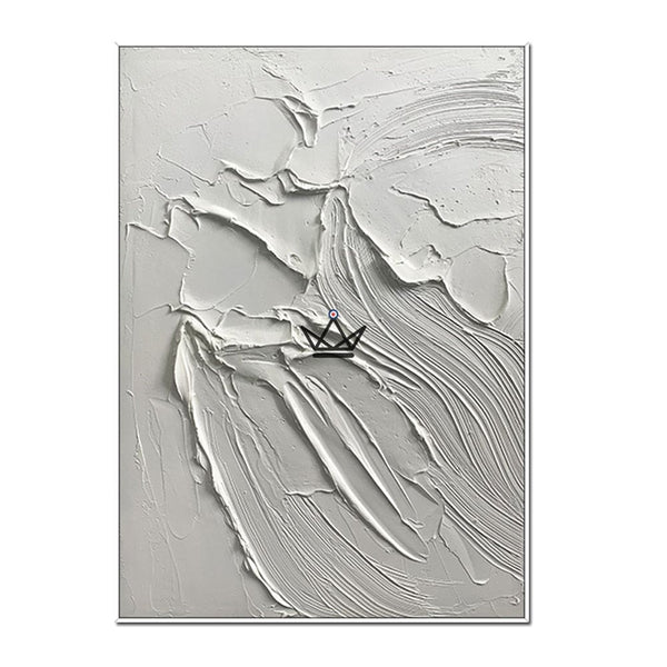 Peinture à l'huile sur toile XXL - Contraste Intense -  - toile - Cadeau, Noël, Anniversaire, Original - Atelier Atypique
