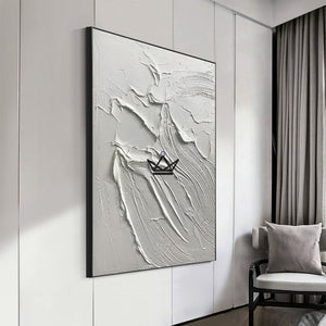 Peinture à l'huile sur toile XXL - Contraste Intense - [] - toile - Cadeau, Noël, Anniversaire, Original, Fête des pères, fête des mères - Atelier Atypique
