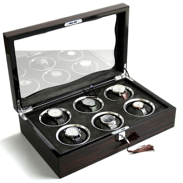 Coffret de rangement pour montre de luxe - Luxuria Temporum -  - Remontoirs - Cadeau, Noël, Anniversaire, Original - Atelier Atypique