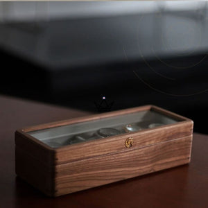 Coffret de rangement pour montre de luxe - Custodia Temporum -  - Remontoirs - Cadeau, Noël, Anniversaire, Original - Atelier Atypique