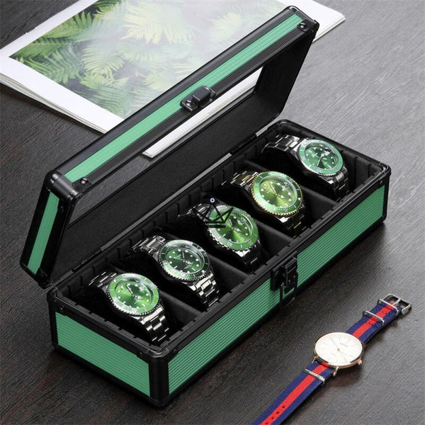 Coffret de rangement pour montre de luxe - Ordo Tempus -  - Remontoirs - Cadeau, Noël, Anniversaire, Original - Atelier Atypique