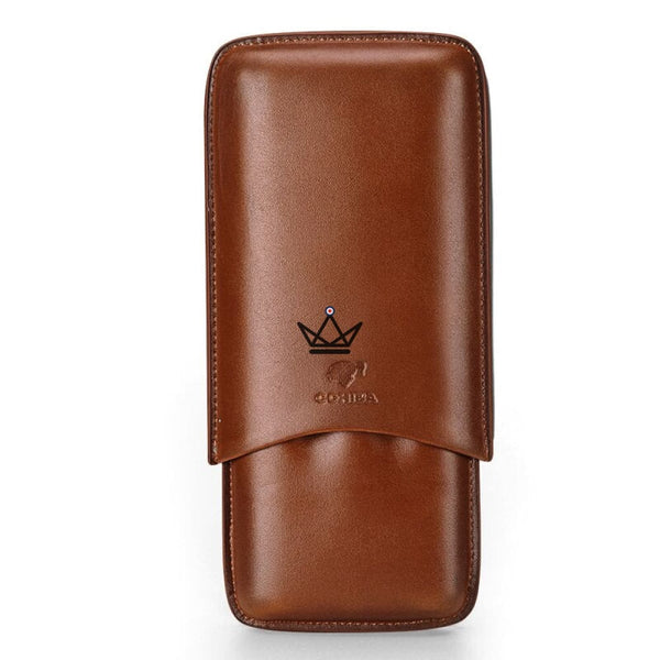 Etui à cigare de voyage cuir COHIBA - STORM -  - Etui à cigare - Cadeau, Noël, Anniversaire, Original - Atelier Atypique