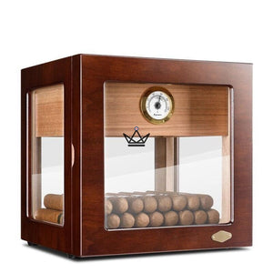 Cave à Cigare - CRYSTAL CUBE ultra luxe en verre classe original