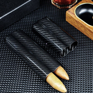 Etui à cigare de voyage - CARBON - Atelier Atypique