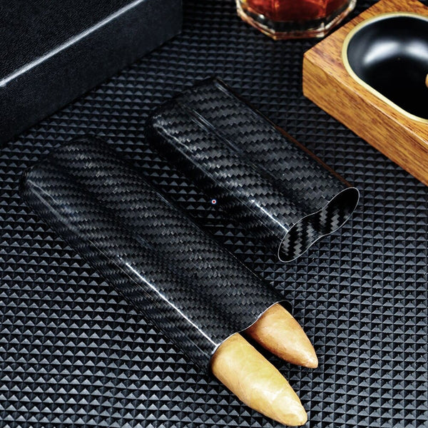 Etui à cigare de voyage - CARBON - Atelier Atypique