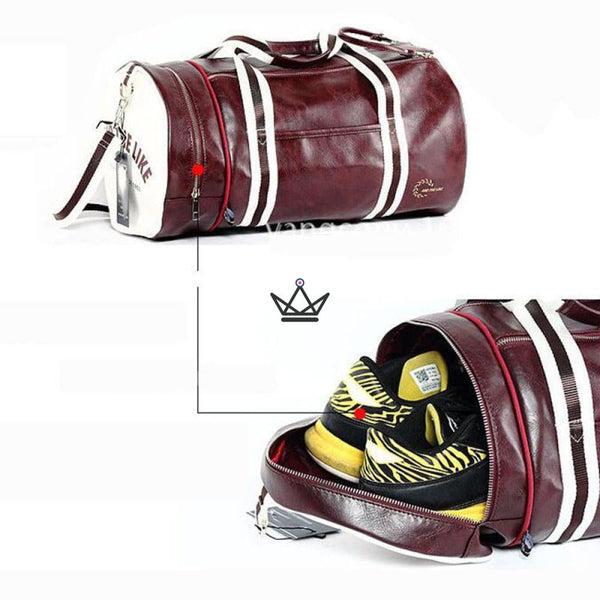 Sac de sport vintage - Franky - Atelier Atypique