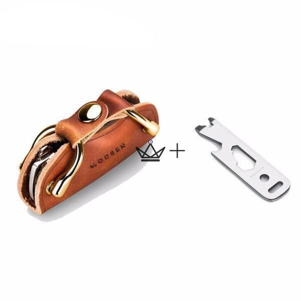 Porte-clé en cuir - REVOLVE - Atelier Atypique