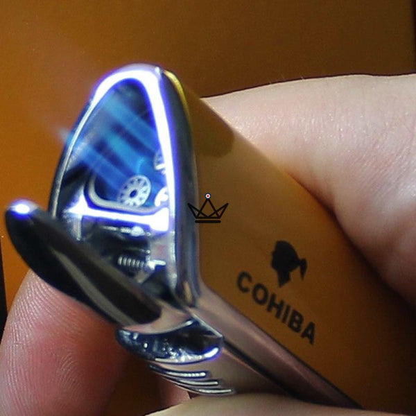 Briquet Chalumeau COHIBA - 3 Torches HOUDINI cigare