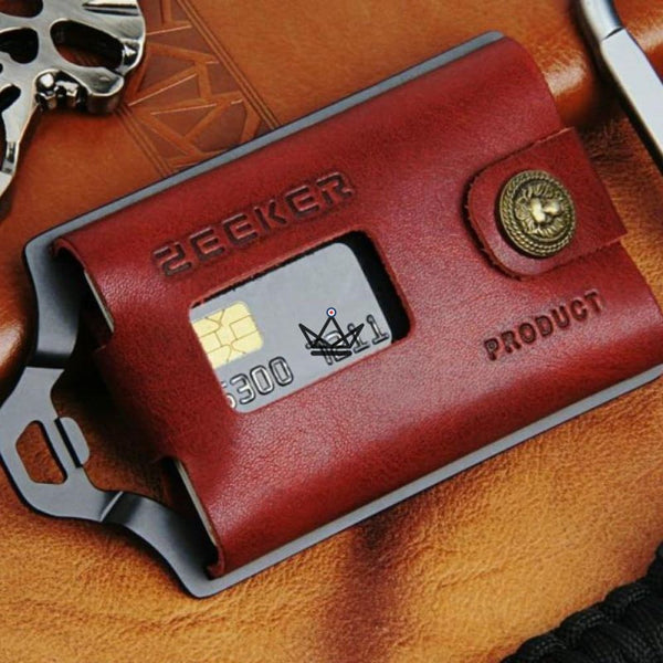 Porte-carte en cuir - ZEEKER - Atelier Atypique
