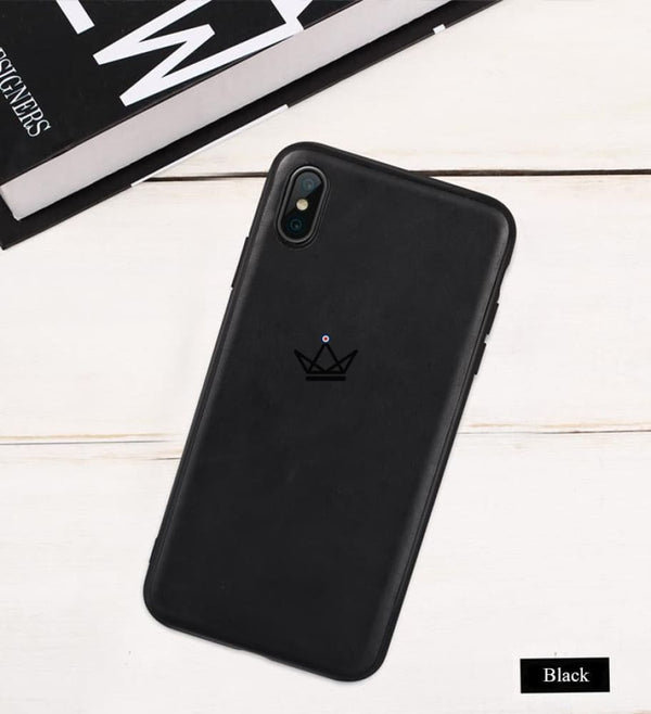 Coque en cuir pour iPhone XS MAX - Atelier Atypique