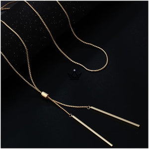 Collier - DOUBLE BAR - Atelier Atypique