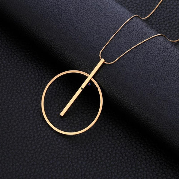 Collier - CIRCLE BAR - Atelier Atypique